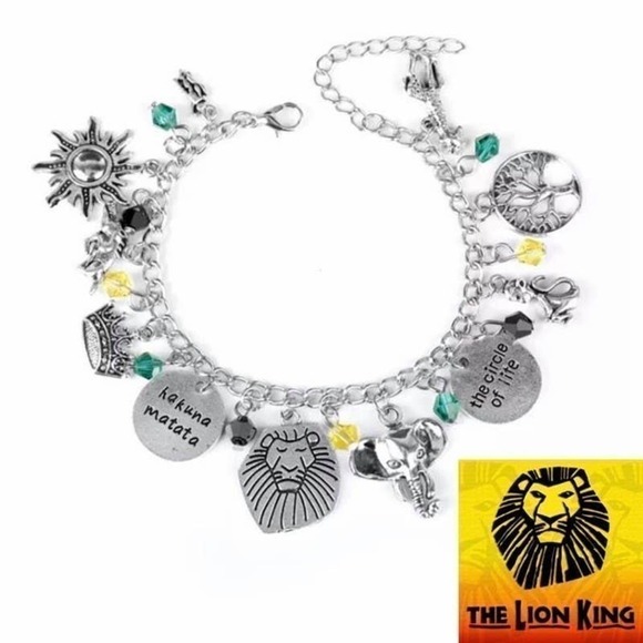 DISNEY’S Lion King Charm Bracelet - Picture 1 of 8
